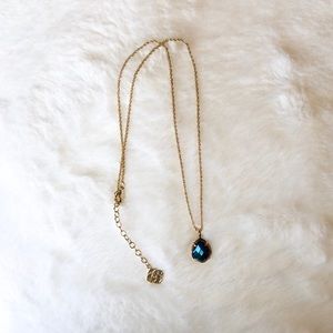 Kendra Scott | Black Iridescent Kiri Necklace